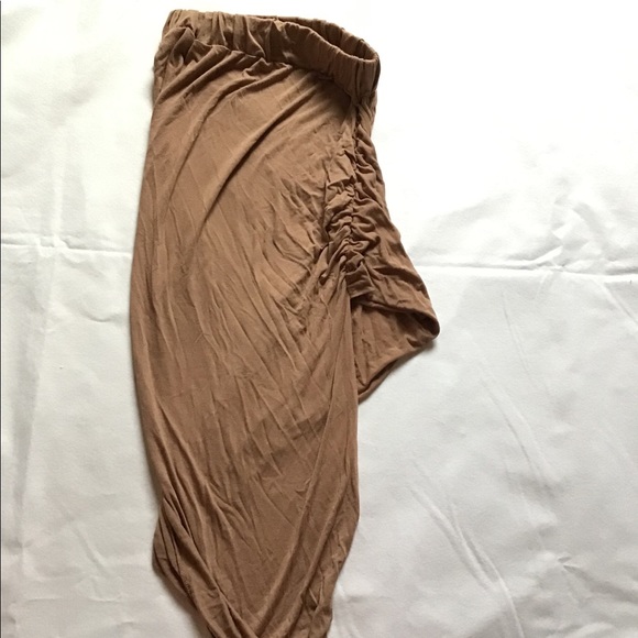 beautiful pointed coffee skirt - Picture 5 of 6